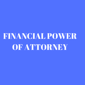 Financial Power of Attorney