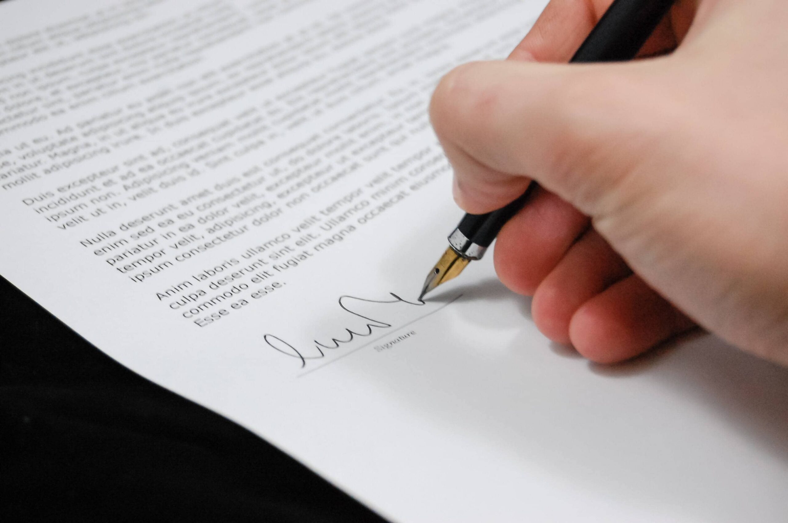 Document Agreement Documents Sign 48148 Scaled